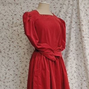Vintage red dress
